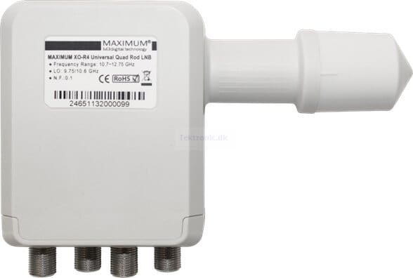MAXIMUM XO-R4 QUAD LNB